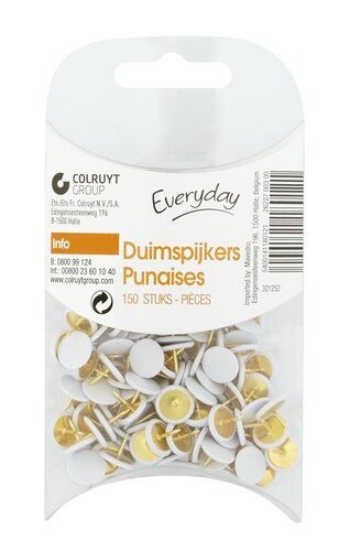 EVERYDAY punaises blanches