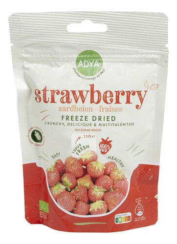 ADYA fraises lyophilisées Bio