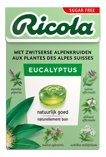RICOLA pastille eucalyptus sv