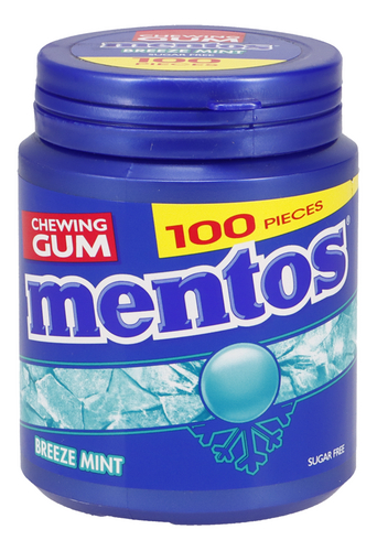 MENTOS gum Breezemint 100st