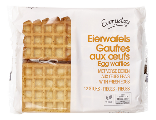 EVERYDAY gaufres aux oeufs