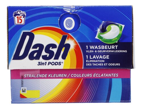 DASH lessive pods color
