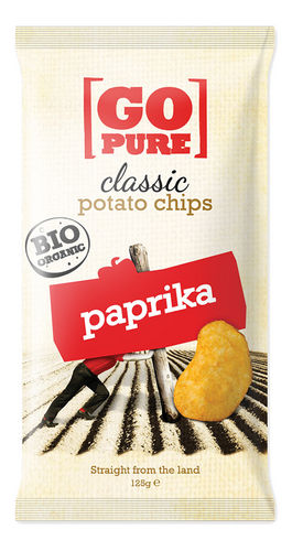 GO PURE classic chips paprika bio