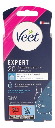 VEET Expert bandes cire Sensibles