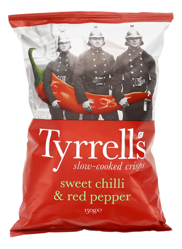 TYRRELLS Chips sw.chilli&red pepper