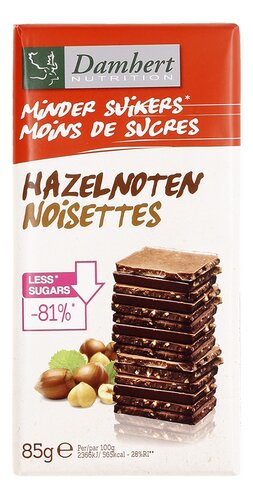DAMHERT CHOCOLADE NOT.Z.SUIKER
