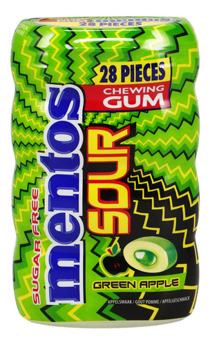 MENTOS Gum Sour Apple