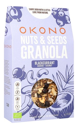 OKONO Nuts & Seeds Blackcurrant Bio