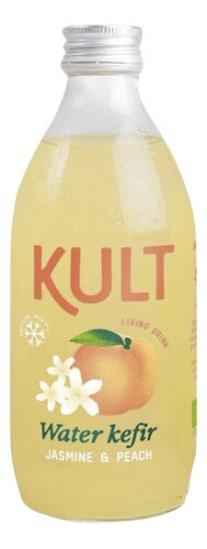 KULT Water Kefir Jasmine-Peach Bio