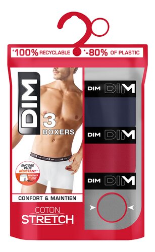 Dim Stretch boxer bl-ro-gr L