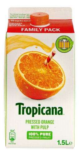 Tropicana Orange With Pulp