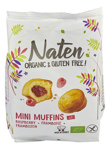 NATEN bio mini muffins framboos