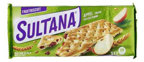SULTANA biscuit pomme