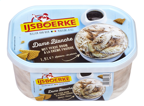 IJSBOERKE glace dame blanche