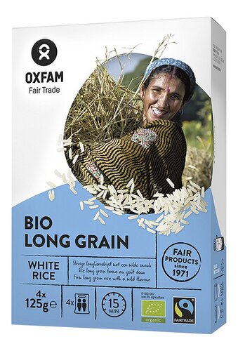 OXFAM FAIRTRADE riz l.grain Bio