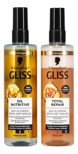 GLISS Spray anti-démêlant ass.