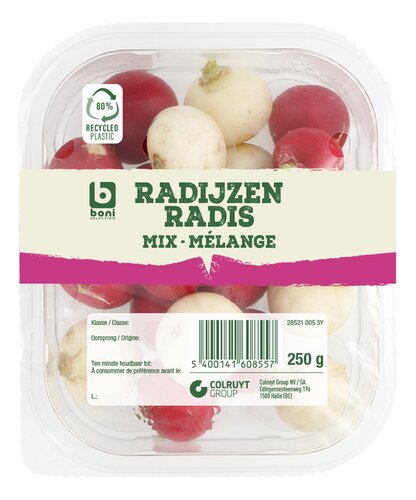 BONI radijzen rood/wit