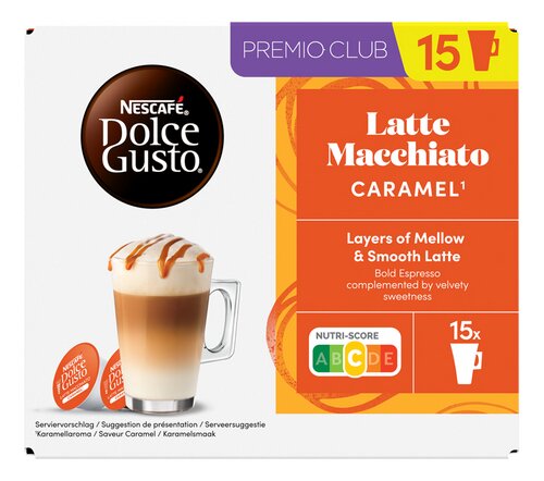 Nescafé Dolce Gusto Caps Latte Macch.Caramel