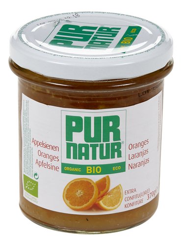 PUR NATUR confiture d'oranges Bio