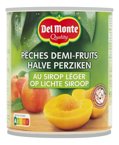 DEL MONTE halve perzik siroop blik