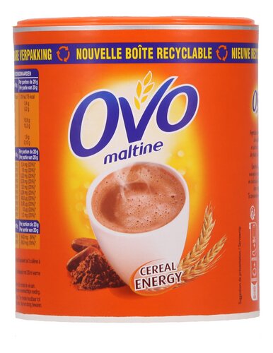 OVOMALTINE poudre malt orge-cacao