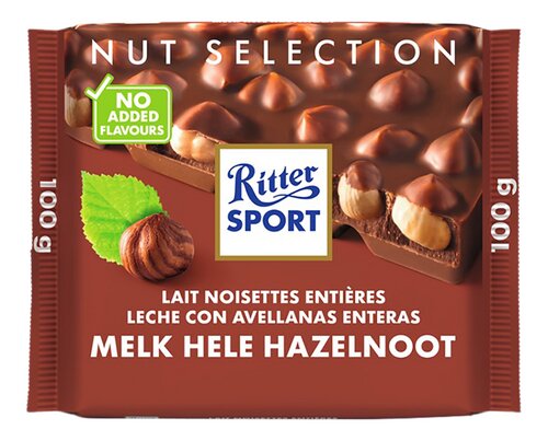 Ritter Sport Nut sel. melk hazeln.