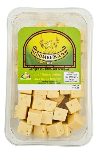 GRIMBERGEN kaas abdij tuinkr.blokje