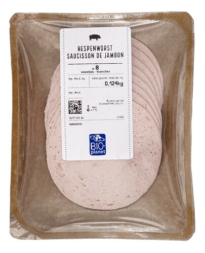 BIO-PLANET saucisson de jambon Bio