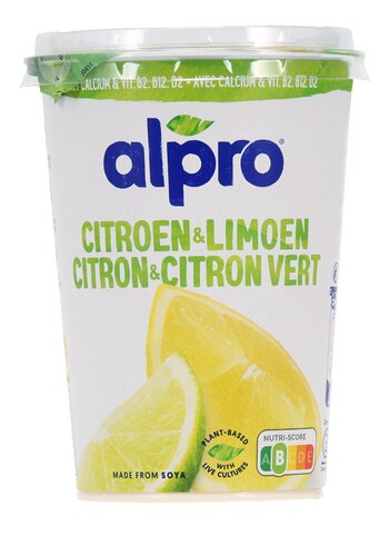 ALPRO Geferm. soja limoen-citroen