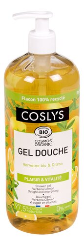 COSLYS gel de douche verveine&citron