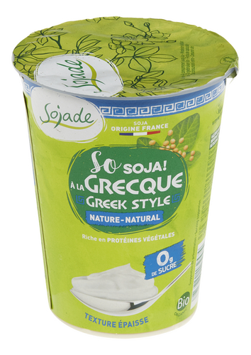 SOJADE Natural à la Grecque Bio