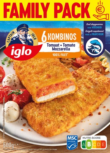 IGLO Kombinos Tomaat MozzarellaMSC
