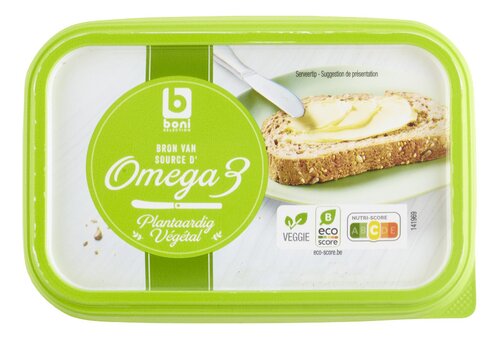 BONI margarine smeren omega3 vl.