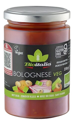 BIOITALIA Sauce bolognaise au Soja