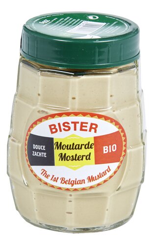 BISTER Moutarde douce belge bio