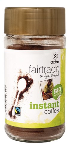 OXFAM FAIRTRADE café soluble Bio