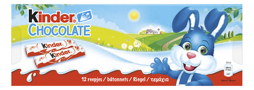 KINDER chocolade pasen T12