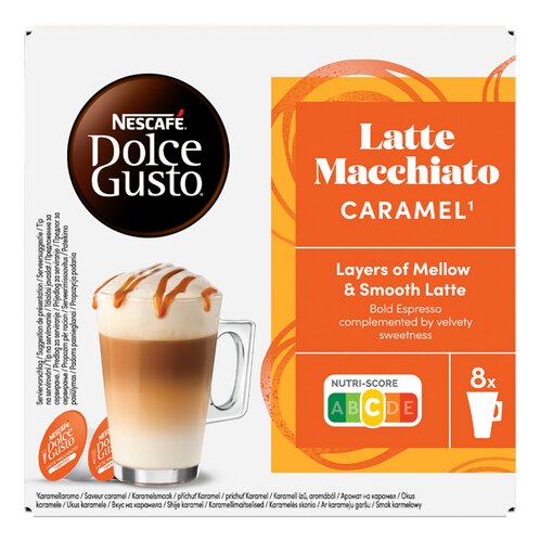 NESCAFÉ DG Caps Latte Macch.Caramel