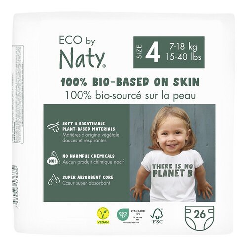 NATY ecologiques taille 4, 7-18kg