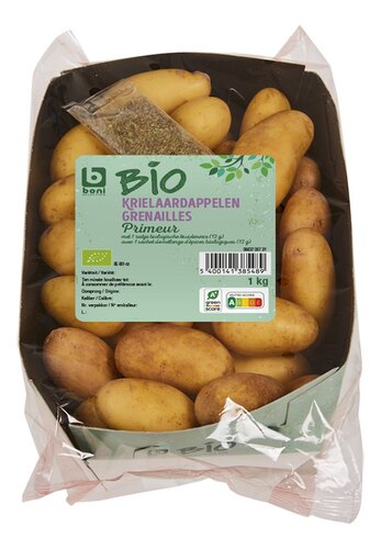 BONI BIO primeur krielaardappelen