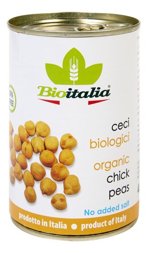 BIOITALIA pois chiches conserve