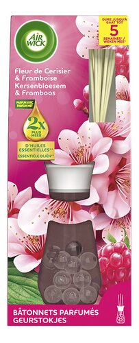 Air Wick geurstokjes kersenb&framb. 25ml