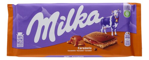 MILKA tablet caramel