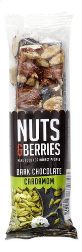 NUTS&BERRIES bar noix cardemome Bio