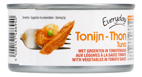 EVERYDAY thon légumes-sauce tomate