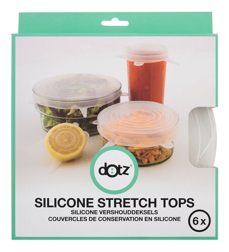 DOTZ couvercles conservat.silicone