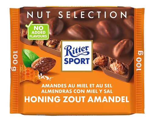Ritter Sport Amandel Honing Zout