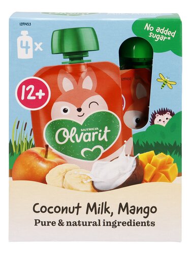 OLVARIT smoot. koko-mango 12m+