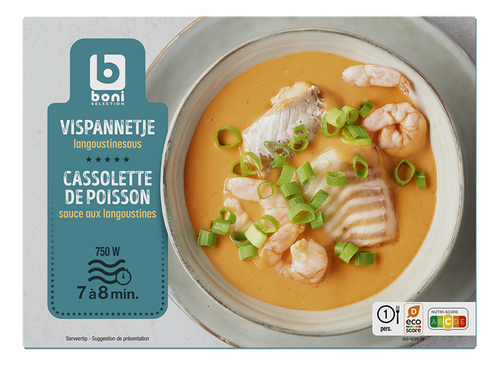BONI vispannetjes langoustine saus