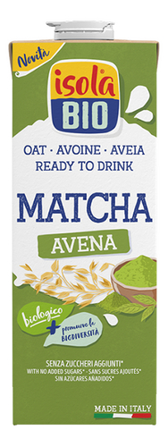 ISOLA Haverdrink matcha Bio